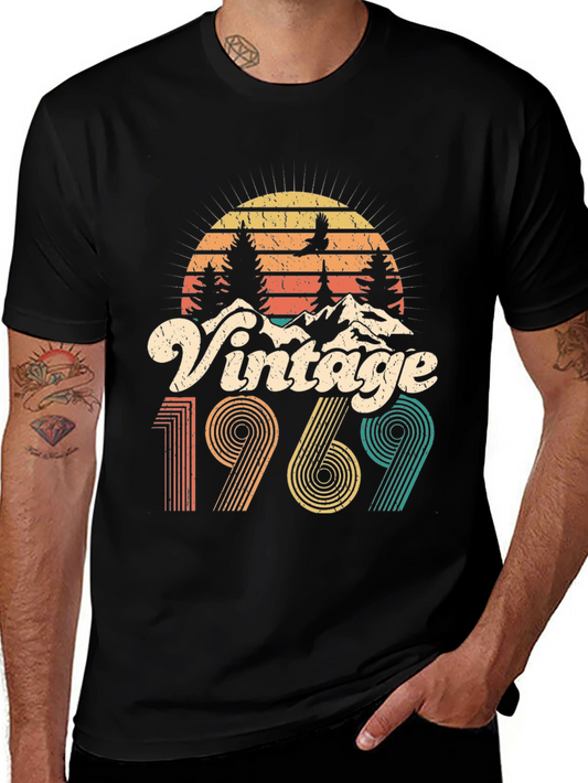 Vintage 1969 T-Shirt - Retro Birthday Tee