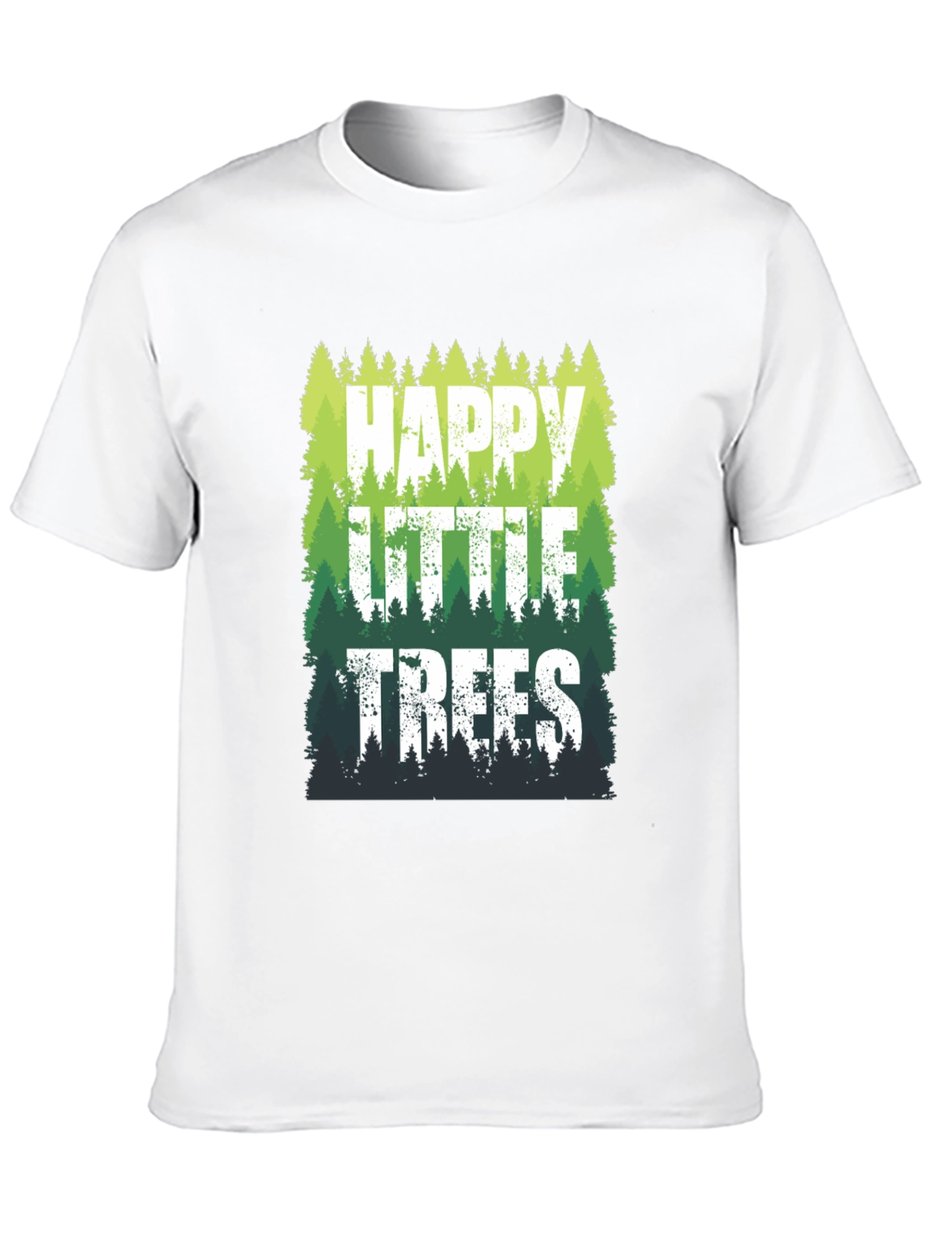 Happy Little Trees Graphic T-Shirt