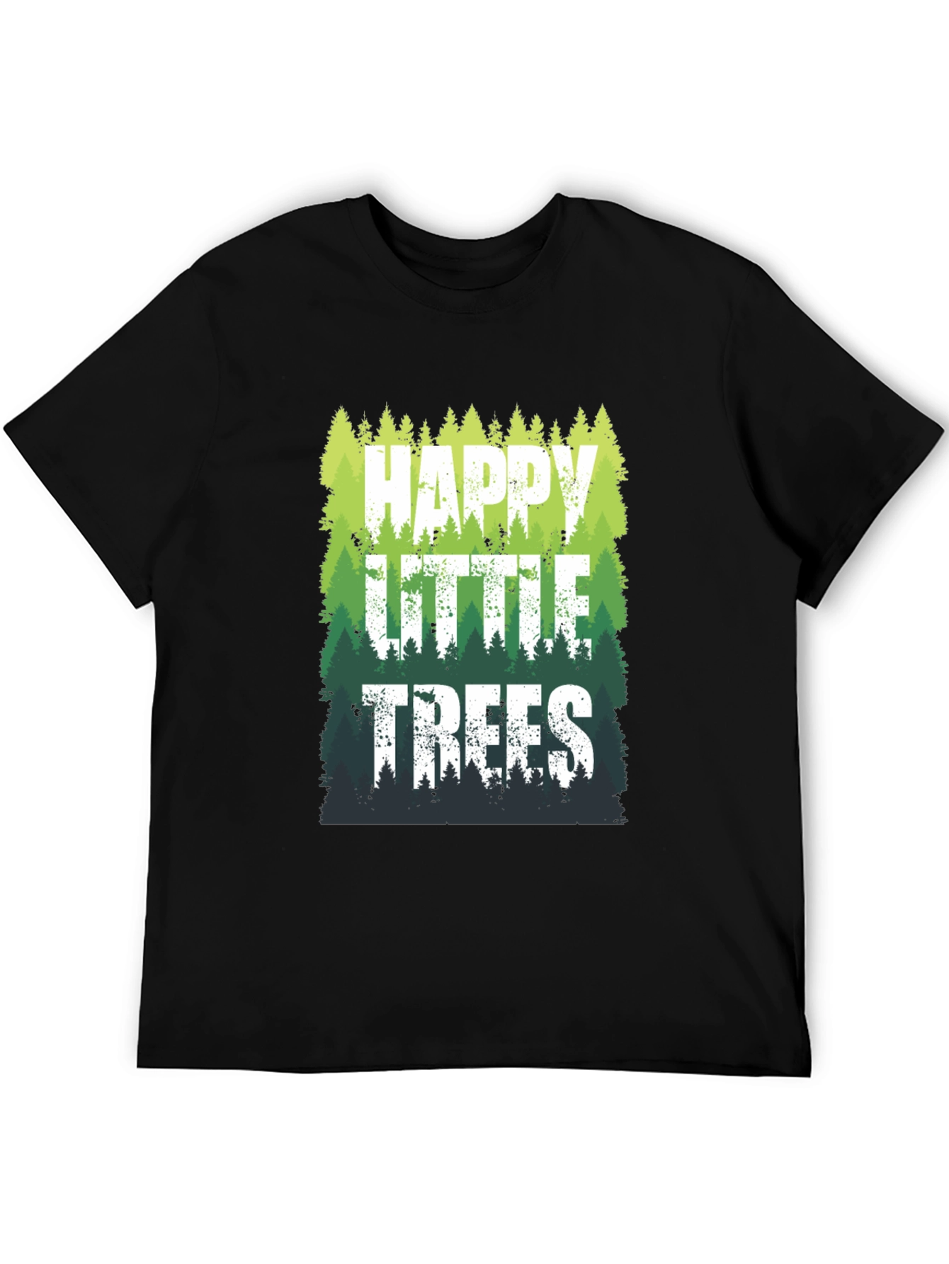 Happy Little Trees Graphic T-Shirt