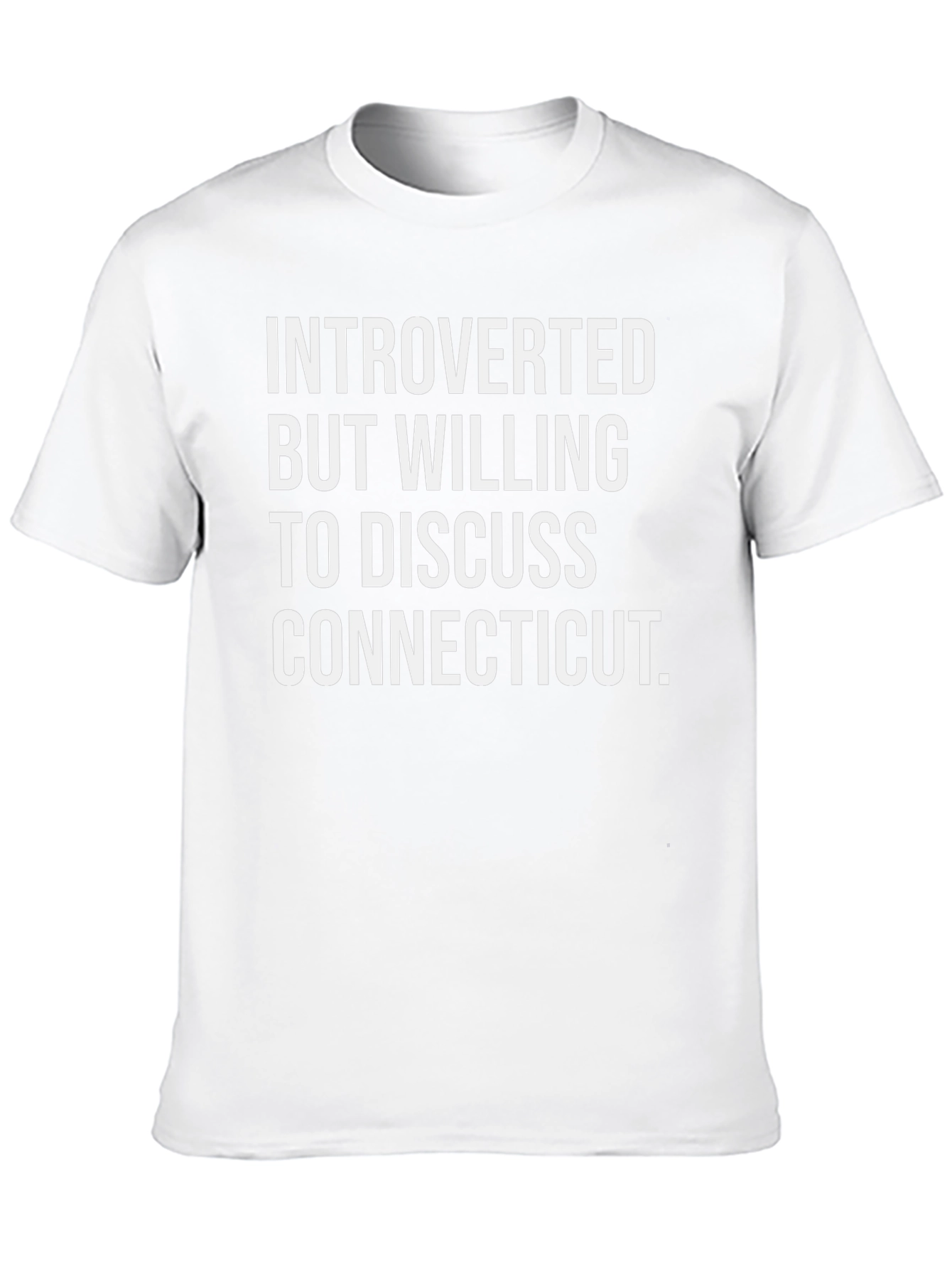 Introverted Connecticut T-Shirt