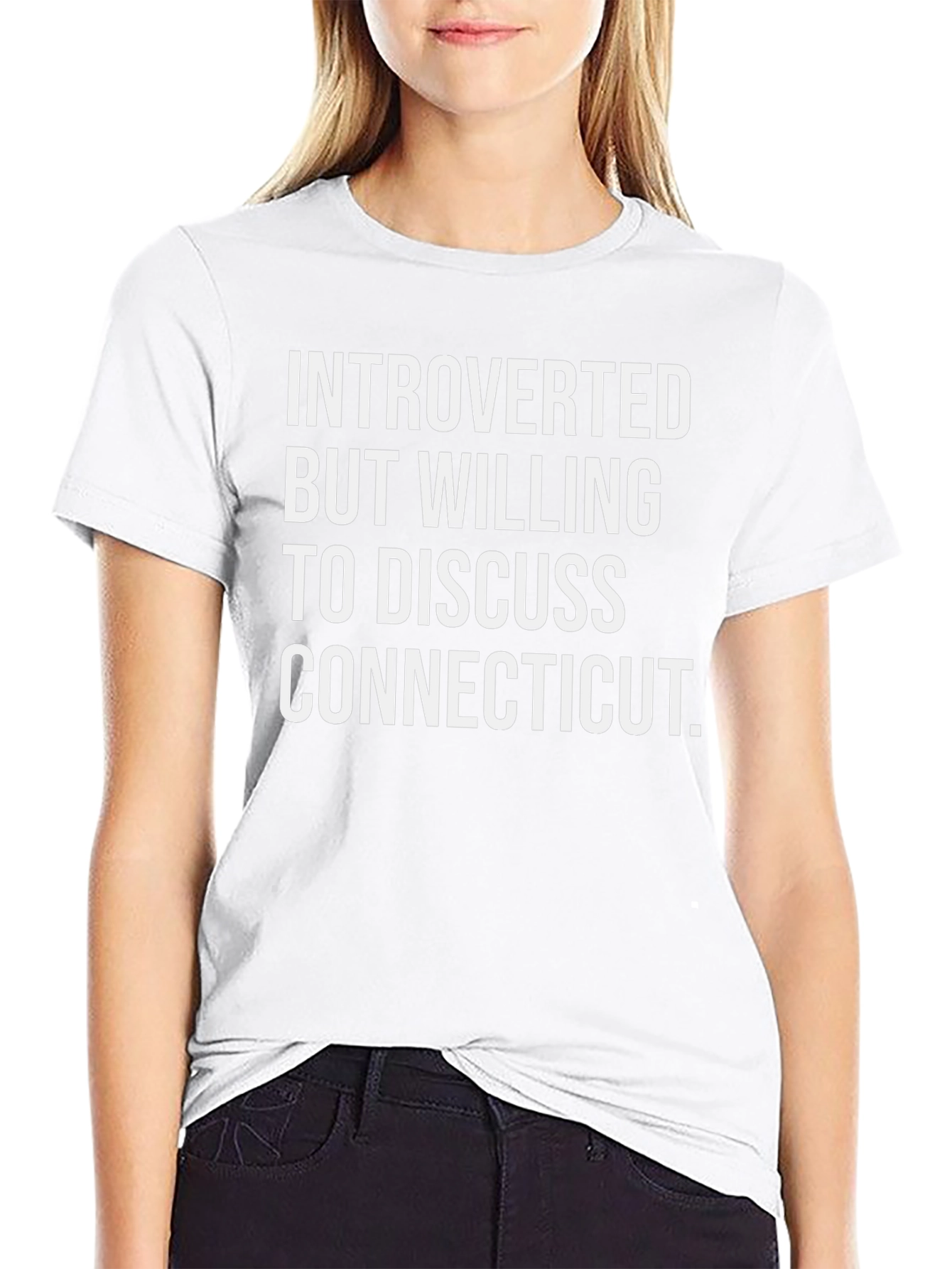 Introverted Connecticut T-Shirt