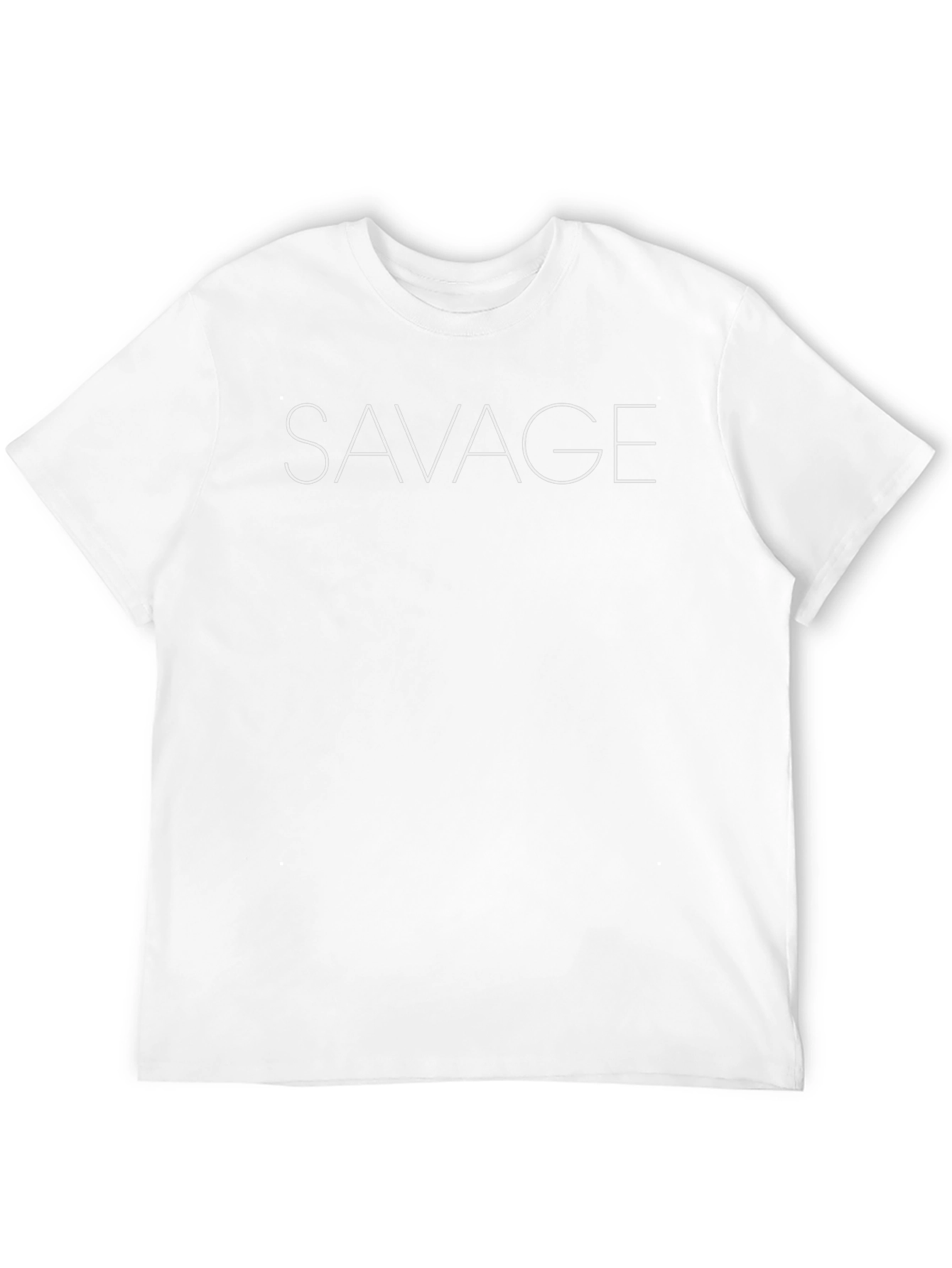 Savage Graphic Tee - Mens Black T-Shirt