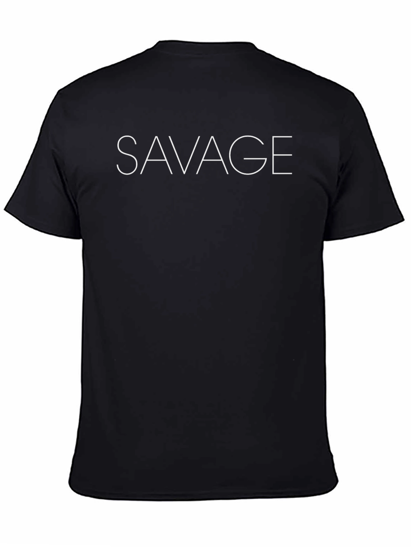 Savage Graphic Tee - Mens Black T-Shirt