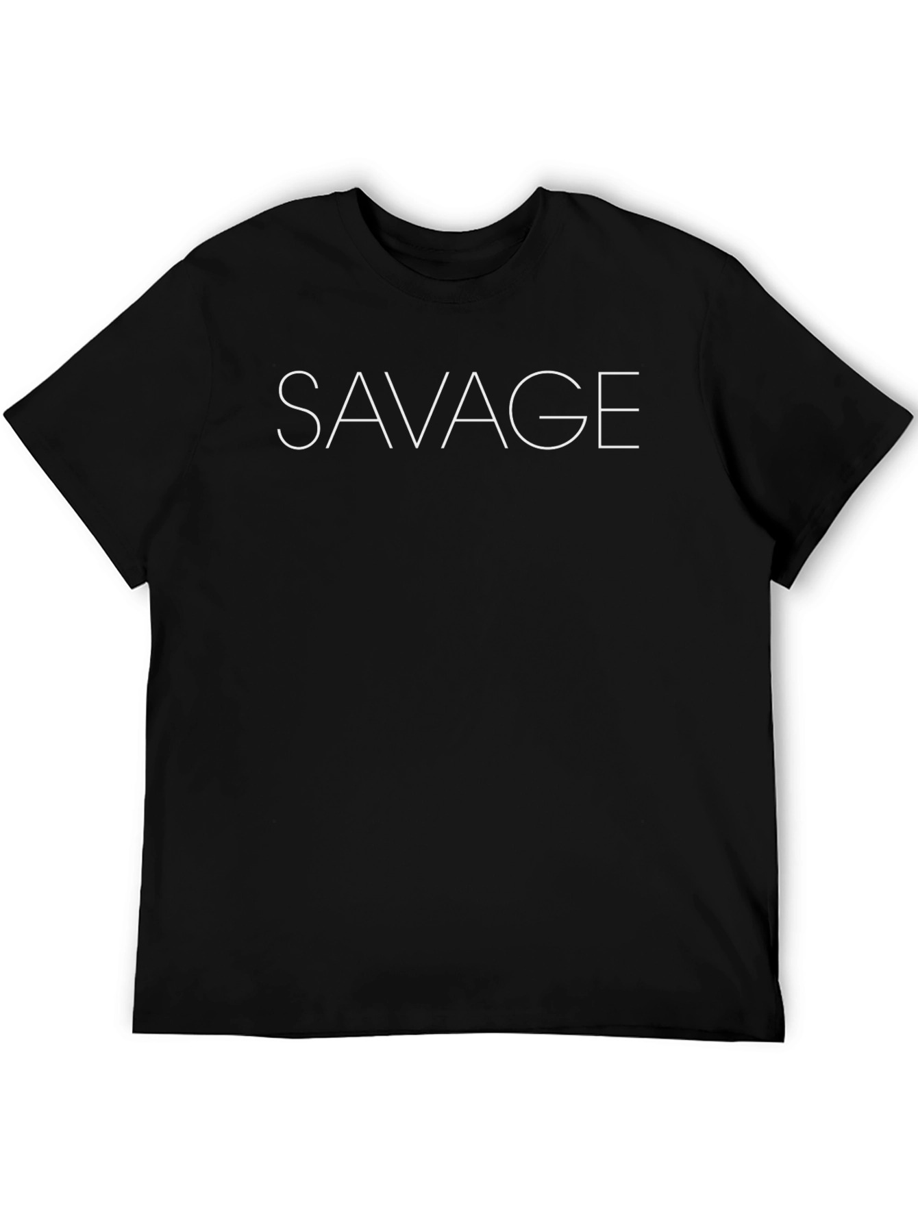 Savage Graphic Tee - Mens Black T-Shirt