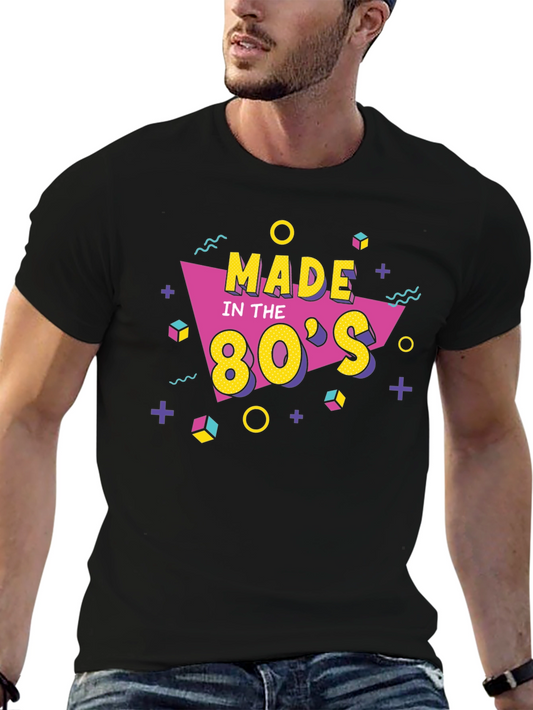 Made in the 80s Retro Graphic T-Shirt