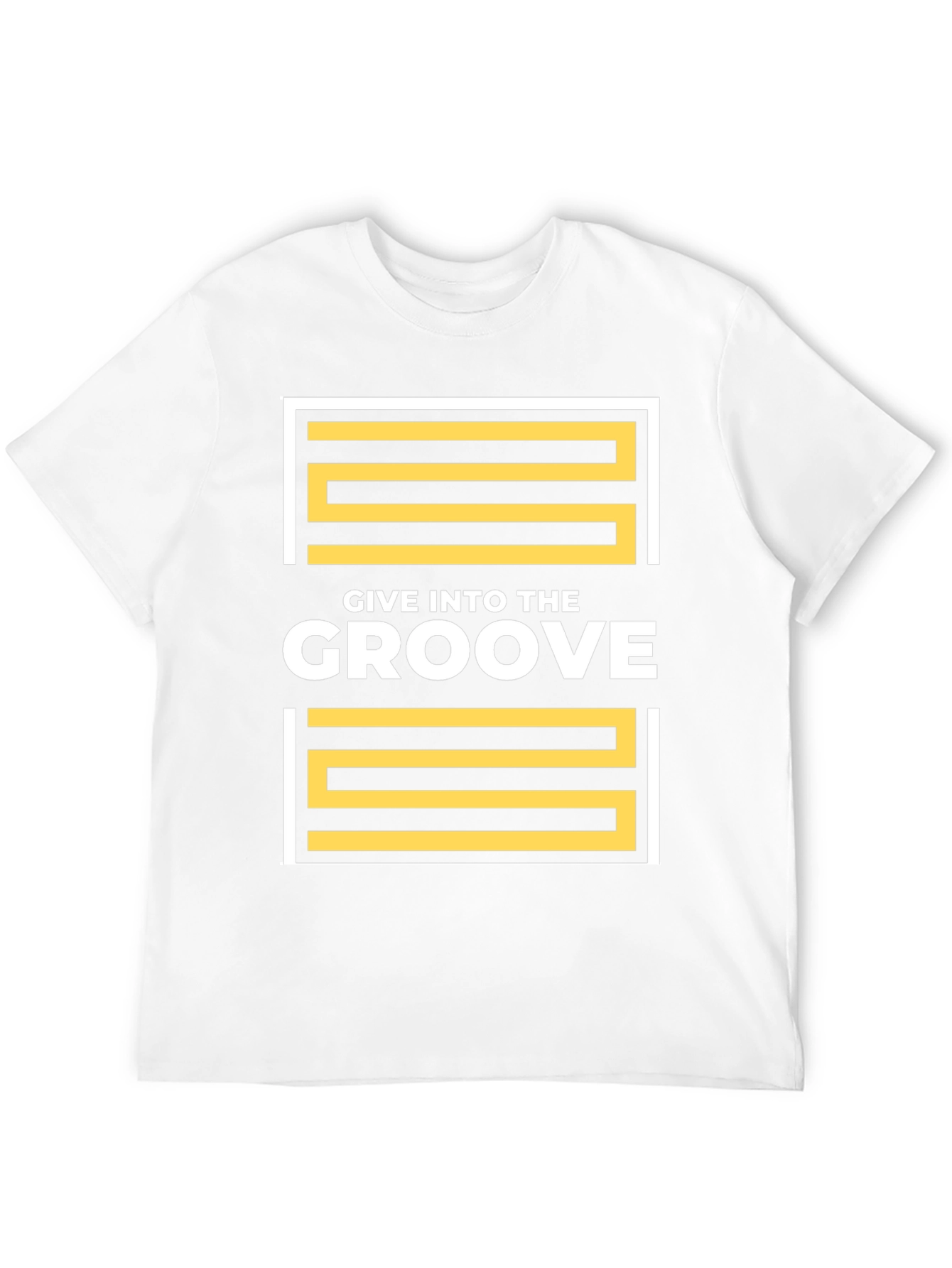 Give Into The Groove Black T-Shirt