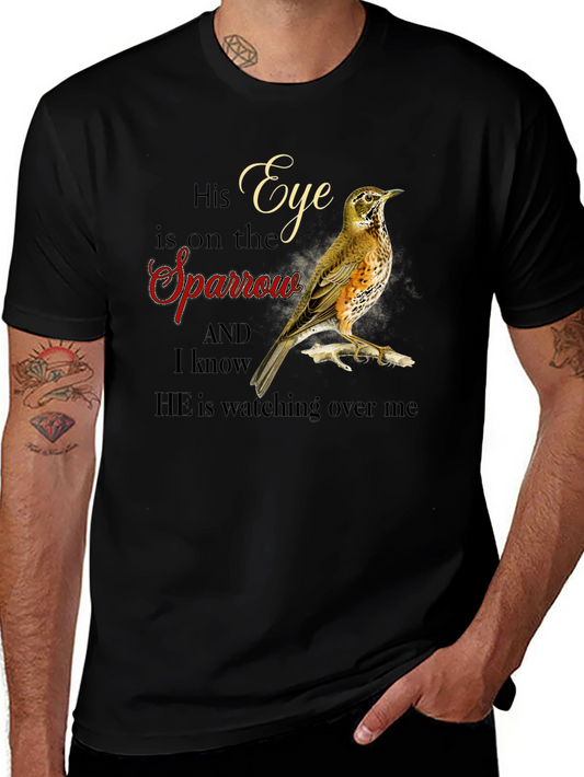Eye is on the Sparrow Graphic T-Shirt