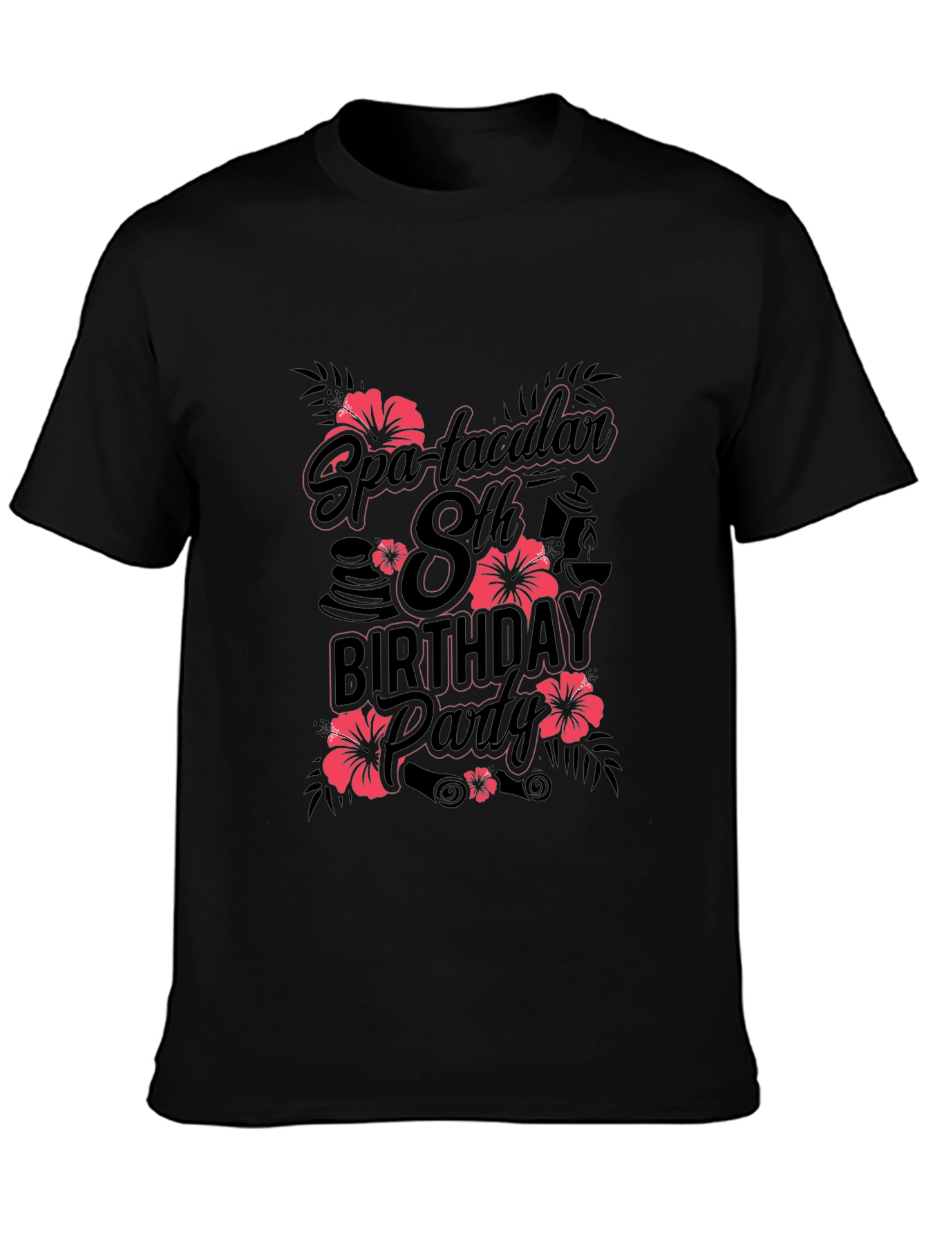 Spa-tacular 8th Birthday Party T-Shirt