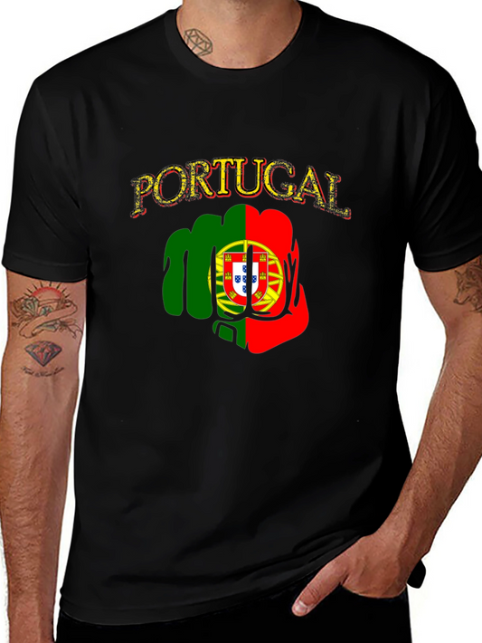 Portugal Fist Flag Pride T-Shirt