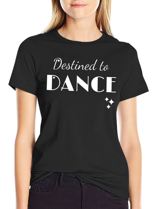 Destined to Dance Black Graphic Tee