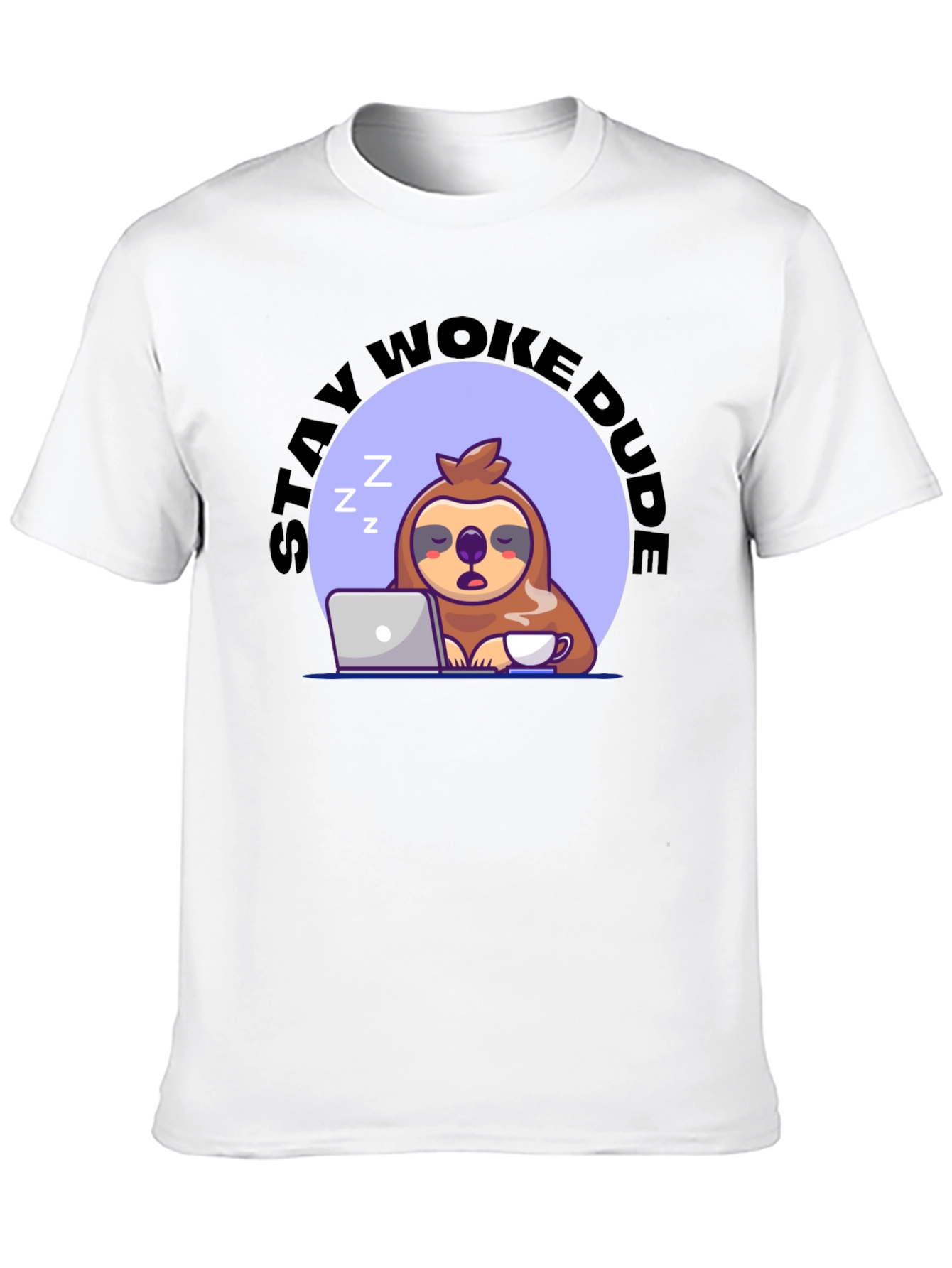 Stay Woke Dude Sloth T-Shirt