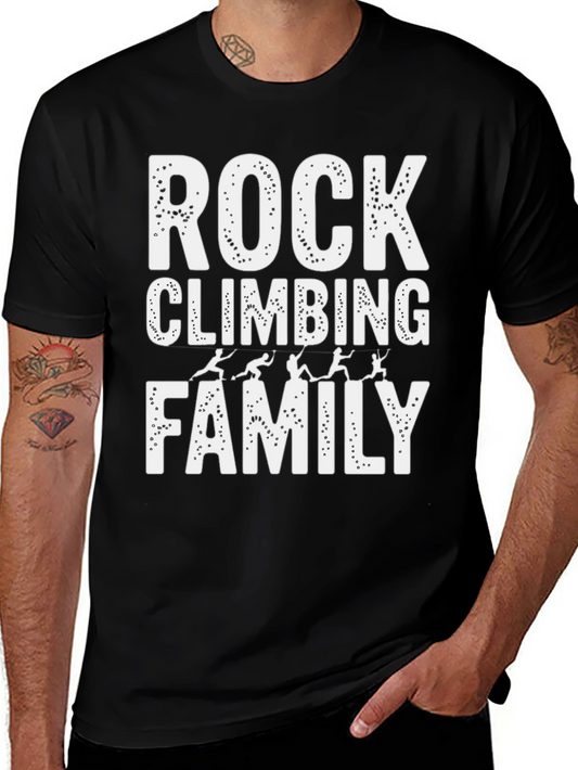 Rock Climbing Family T-Shirt