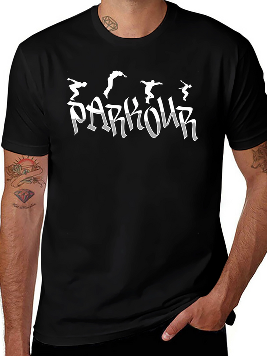 Parkour Graphic Tee - Urban Style T-Shirt