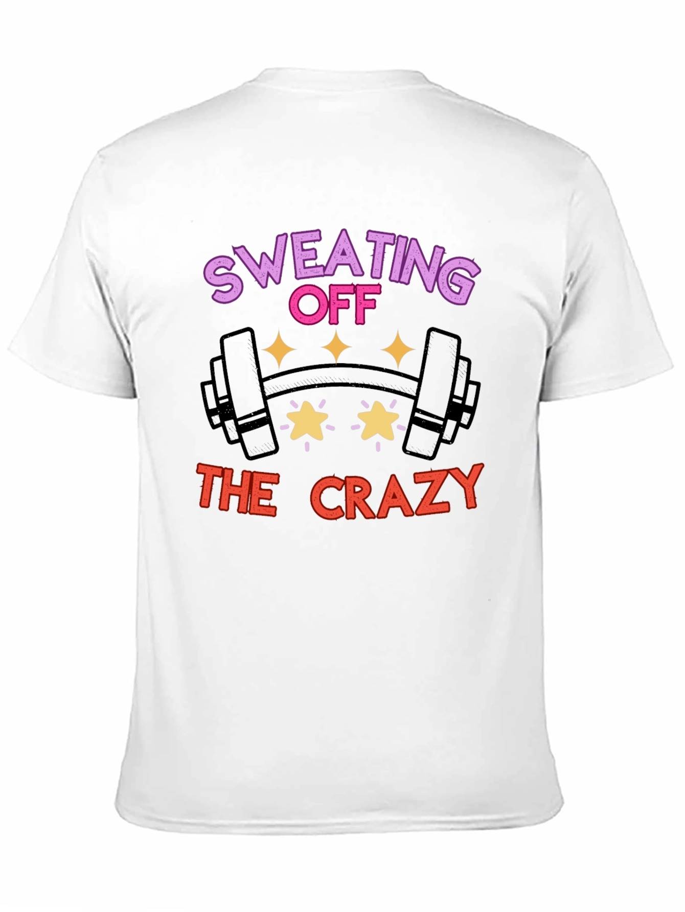 Sweating Off the Crazy Graphic T-Shirt