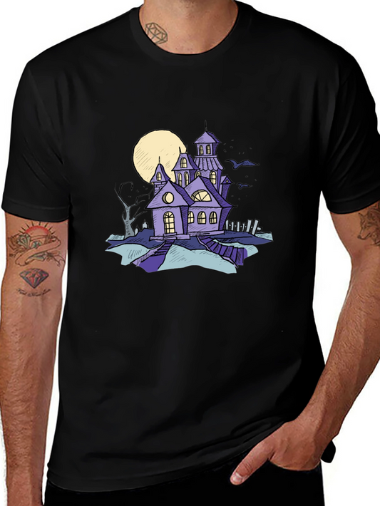 Haunted House Graphic Tee