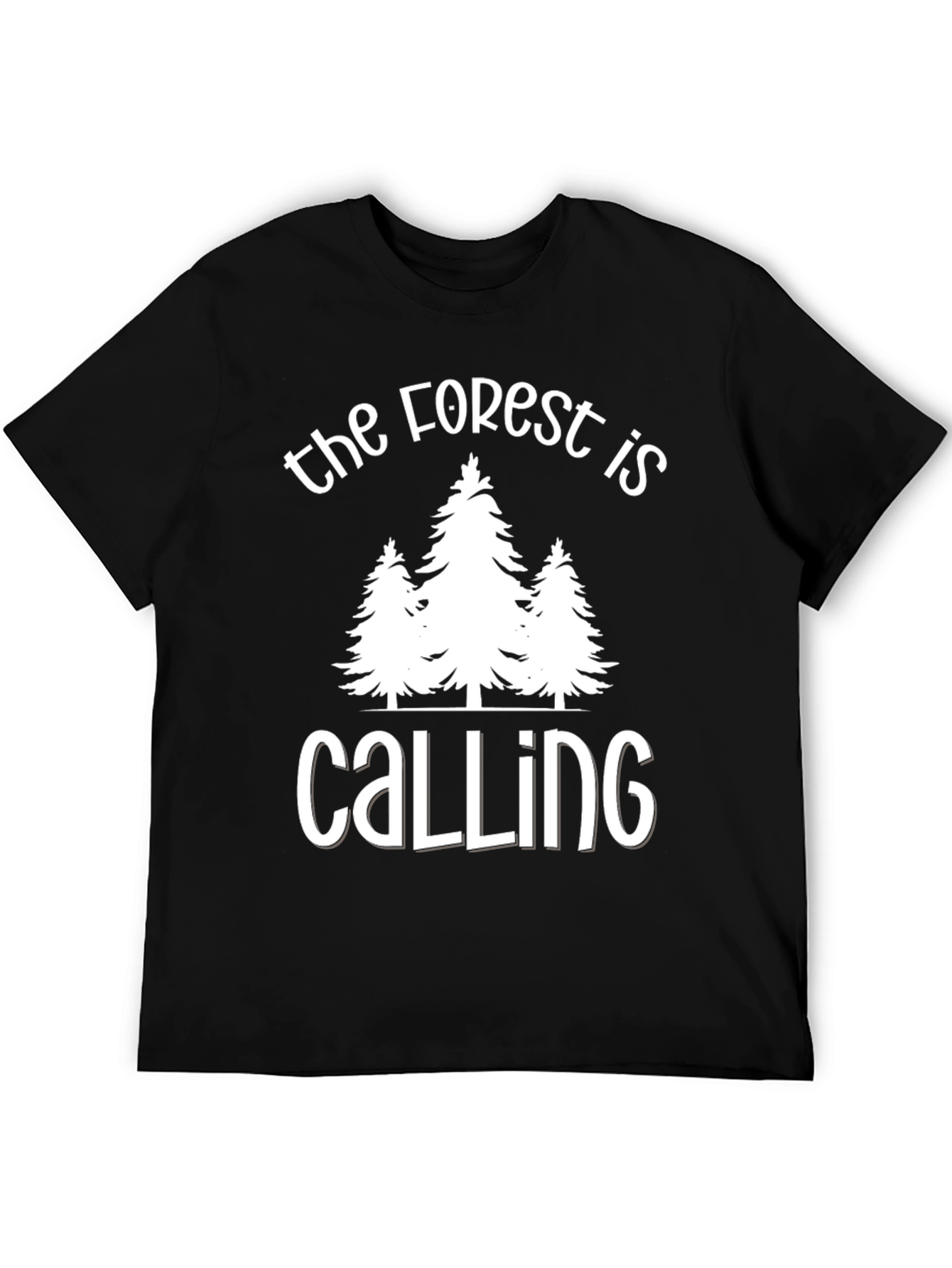 Forest Calling Graphic Tee - Nature Lover T-Shirt
