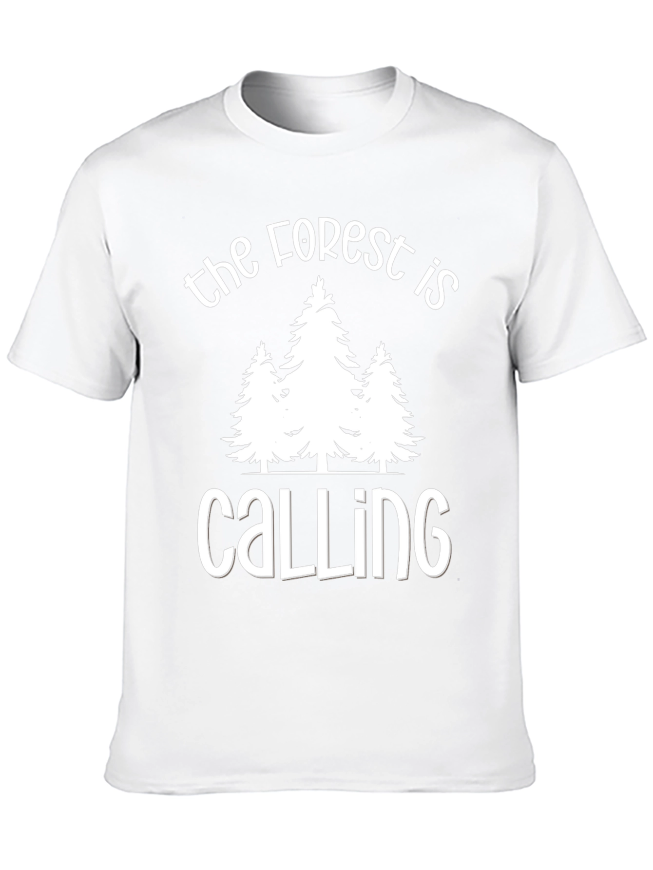 Forest Calling Graphic Tee - Nature Lover T-Shirt