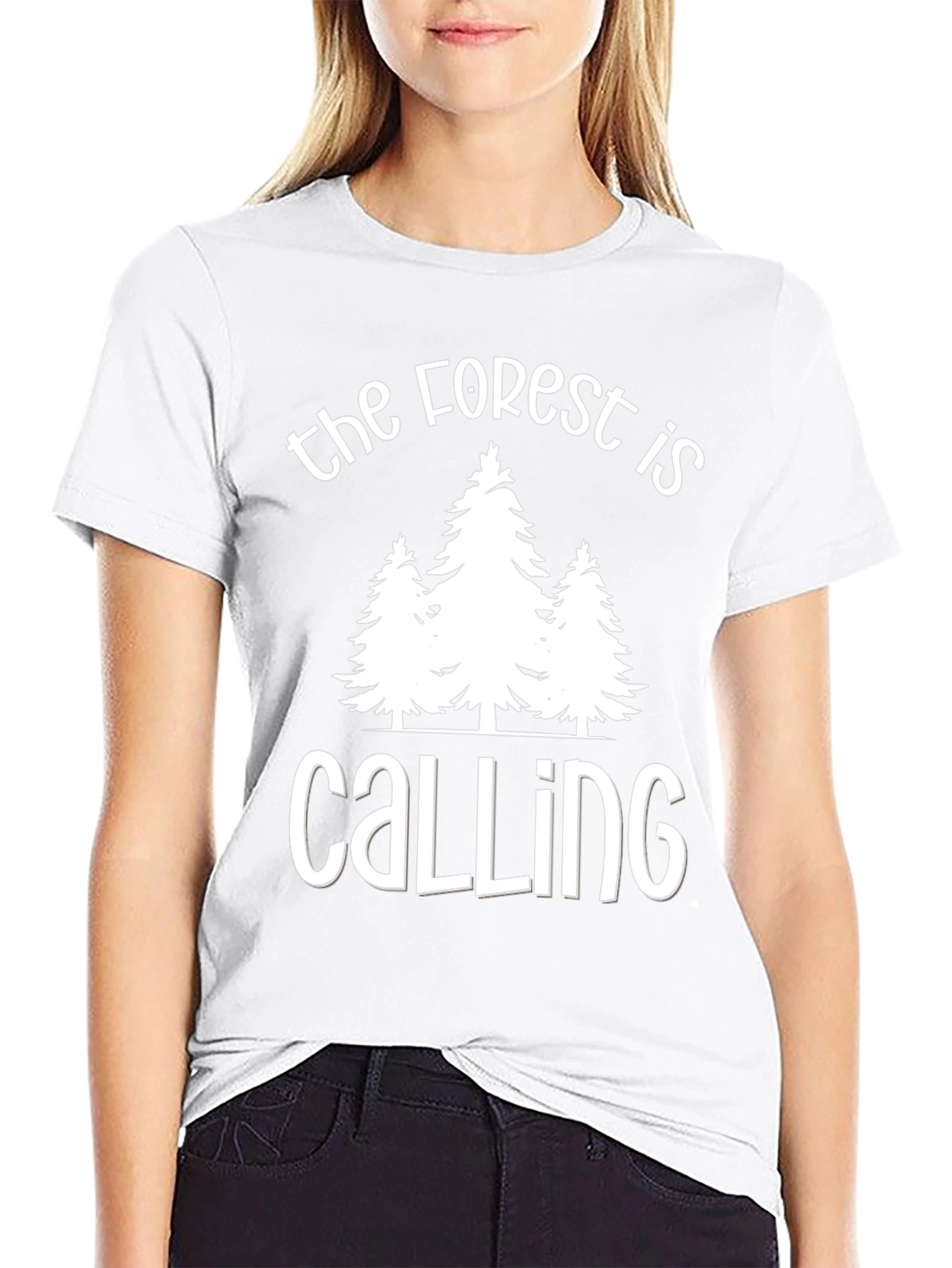Forest Calling Graphic Tee - Nature Lover T-Shirt