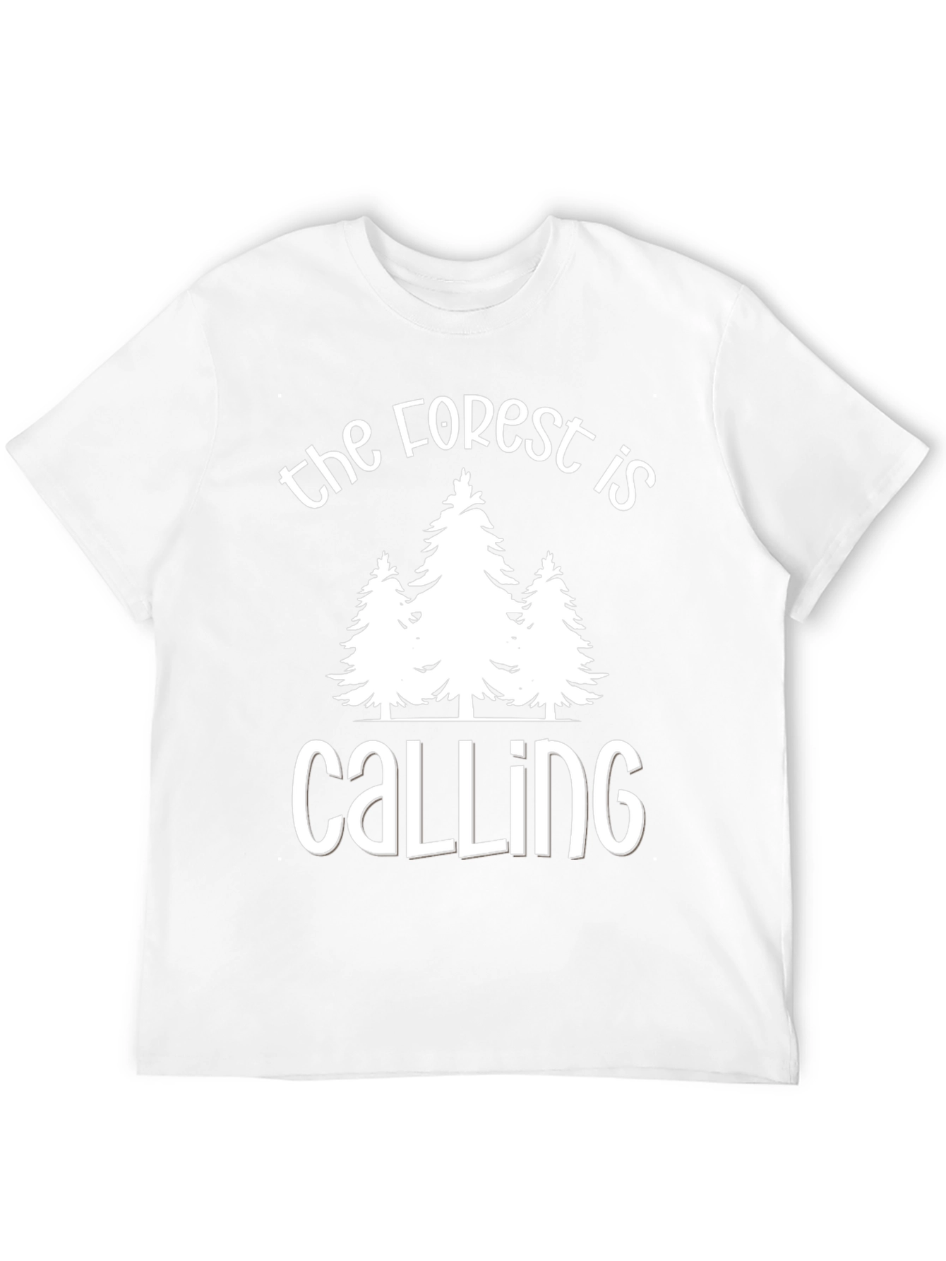 Forest Calling Graphic Tee - Nature Lover T-Shirt