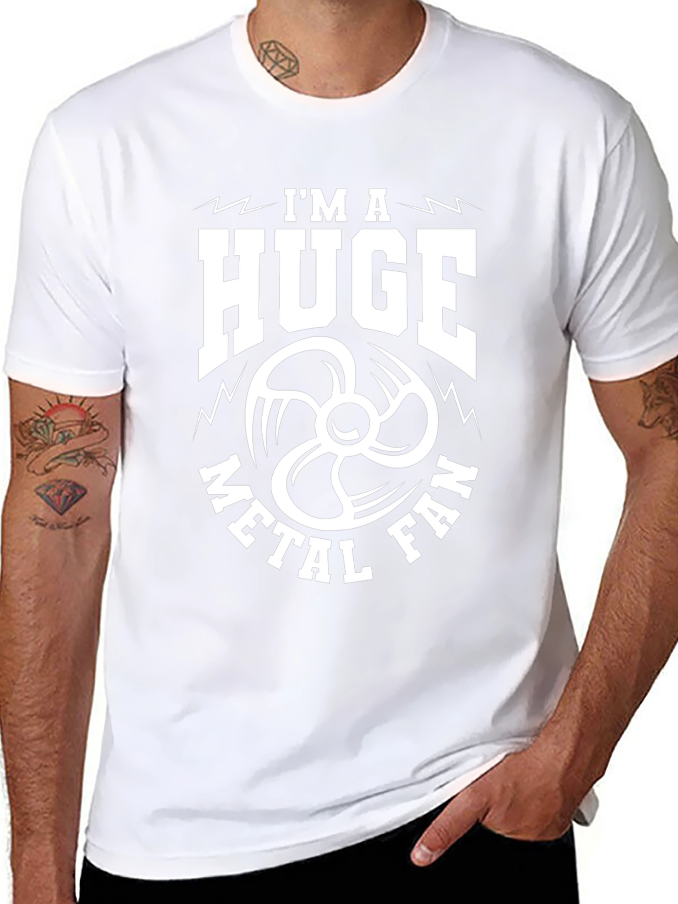Im a Huge Metal Fan T-Shirt