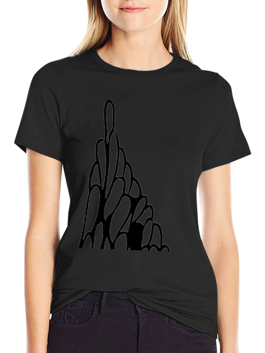 Modern Art Black Tee