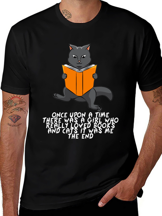 Cat Lover T-Shirt: Once Upon a Time...