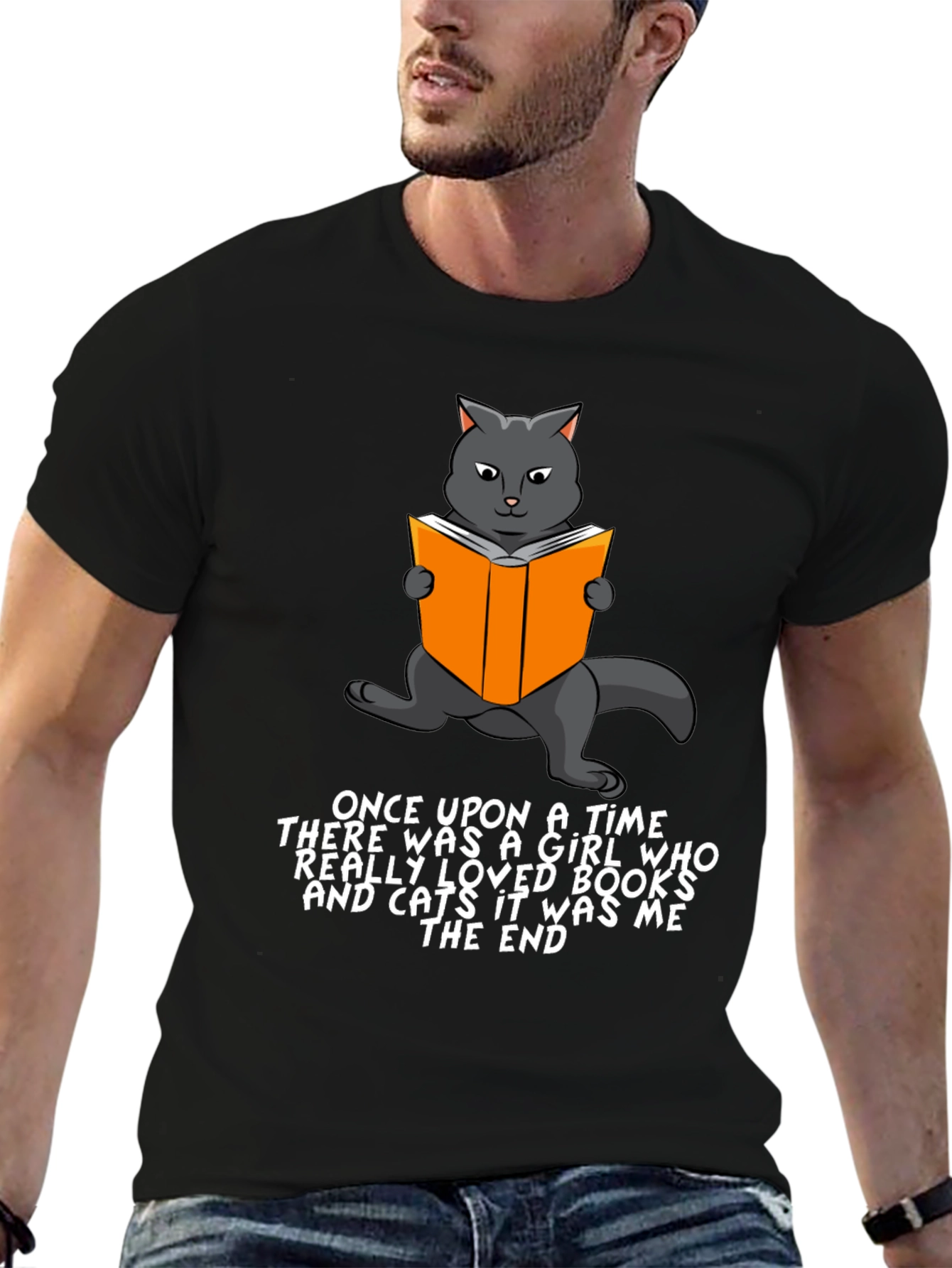 Cat Lover T-Shirt: Once Upon a Time...