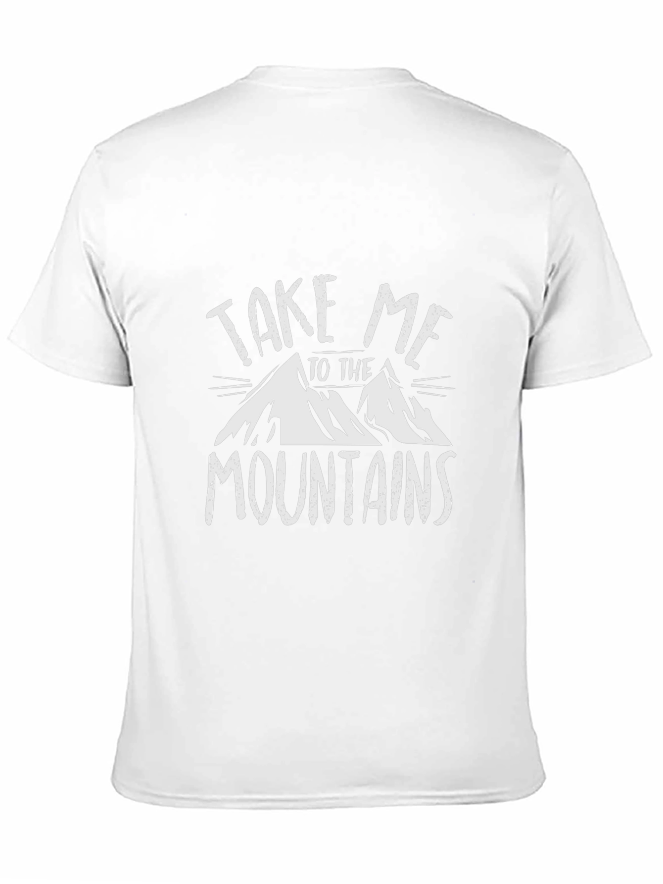 Take Me to the Mountains Black Graphic Tee