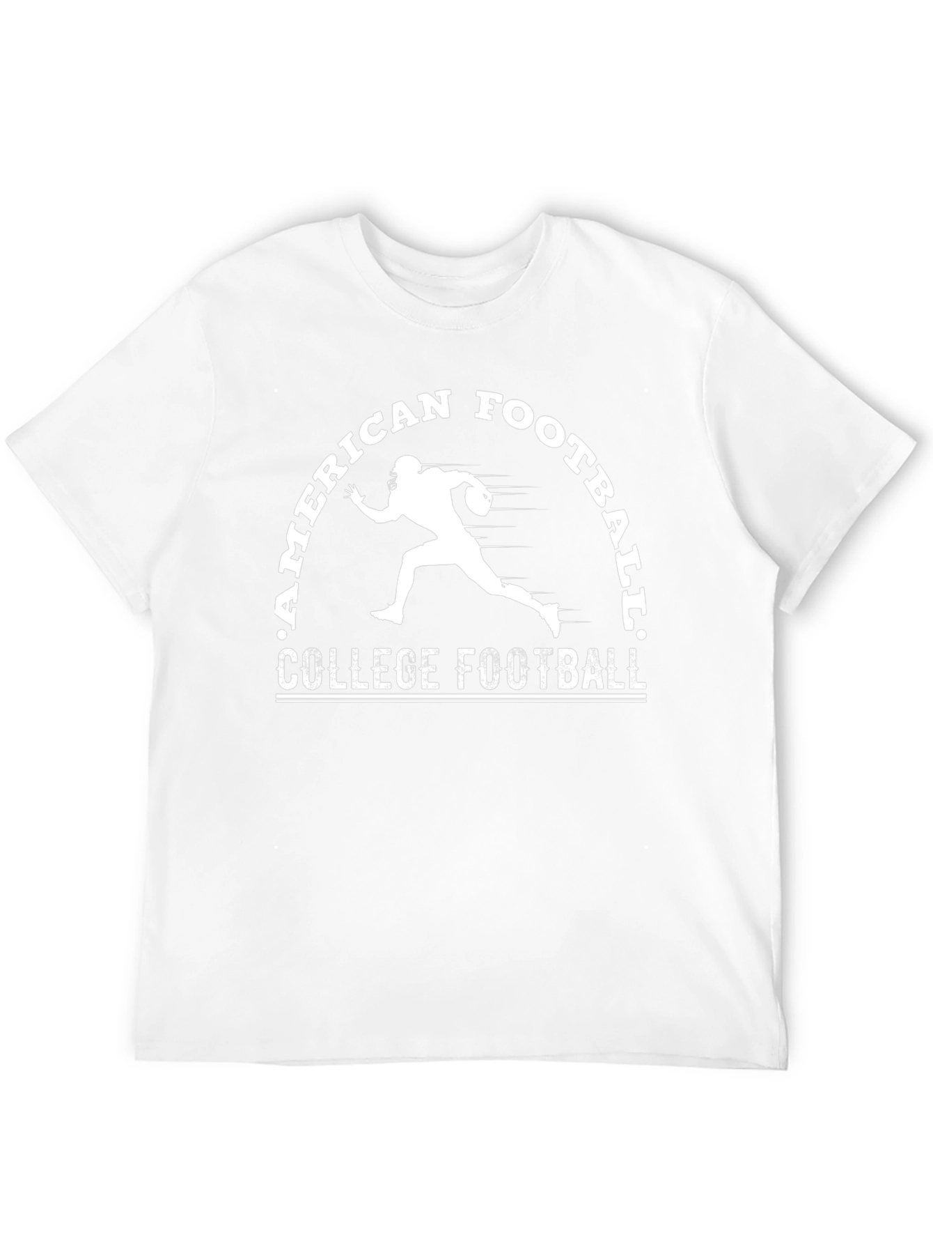 American College Football T-Shirt - Black