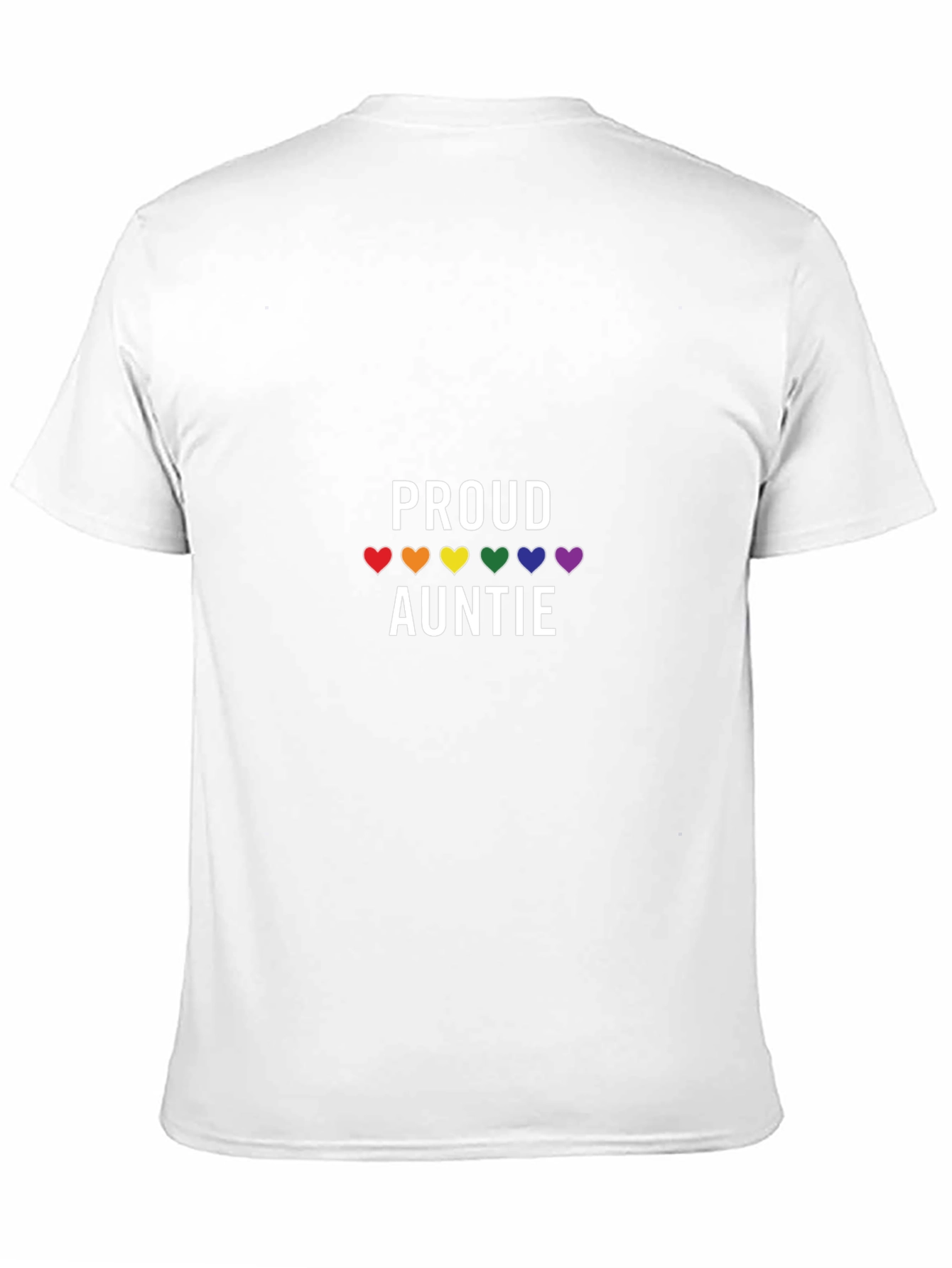Proud Auntie LGBTQ+ Pride T-Shirt