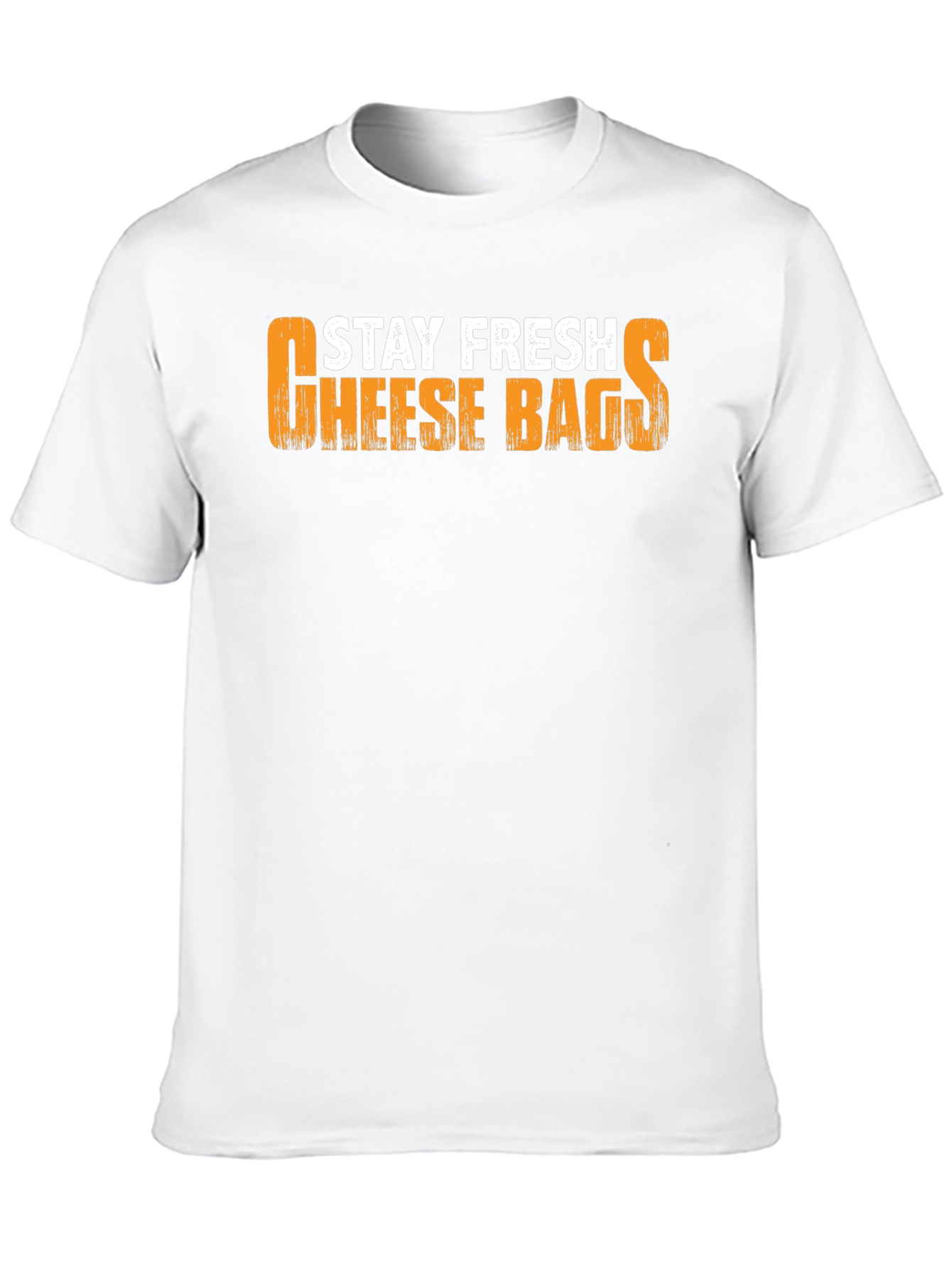 Stay Fresh Cheese Bags Black T-Shirt