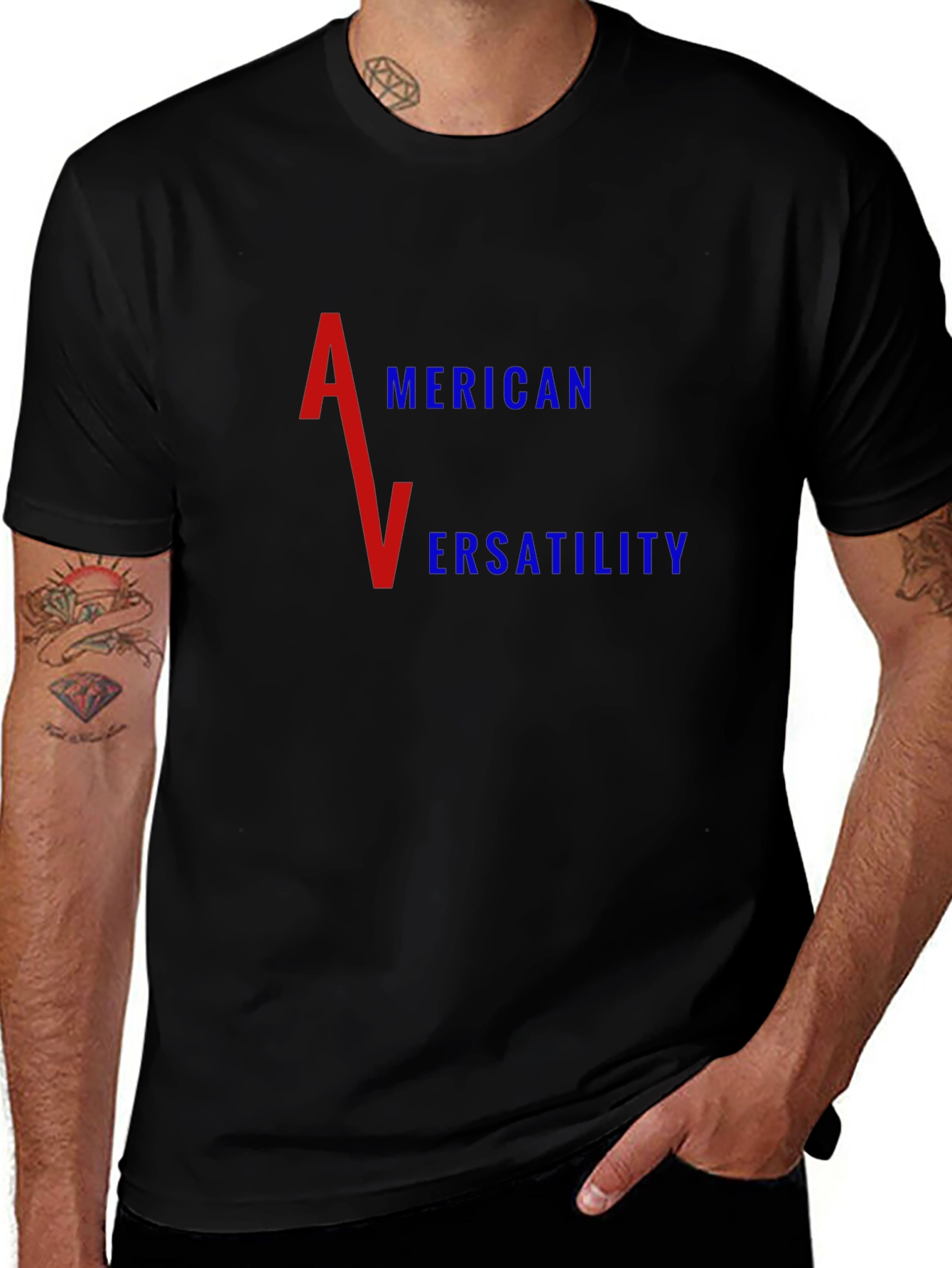 American Versatility T-Shirt Black