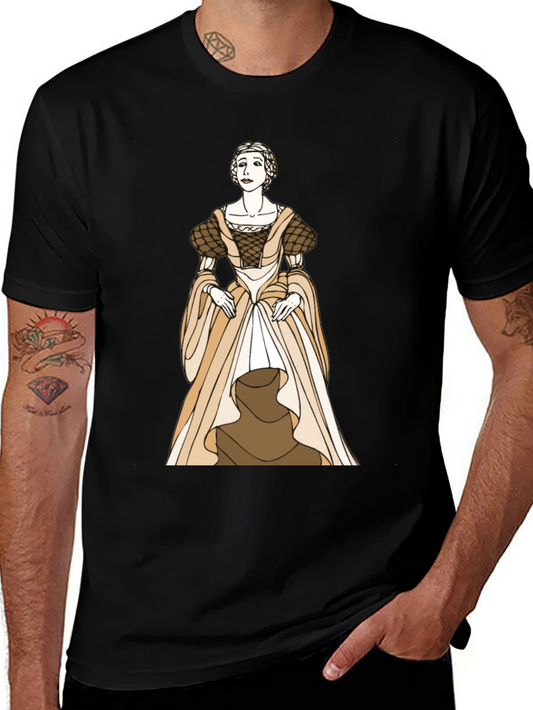Renaissance Woman Graphic Tee - Black