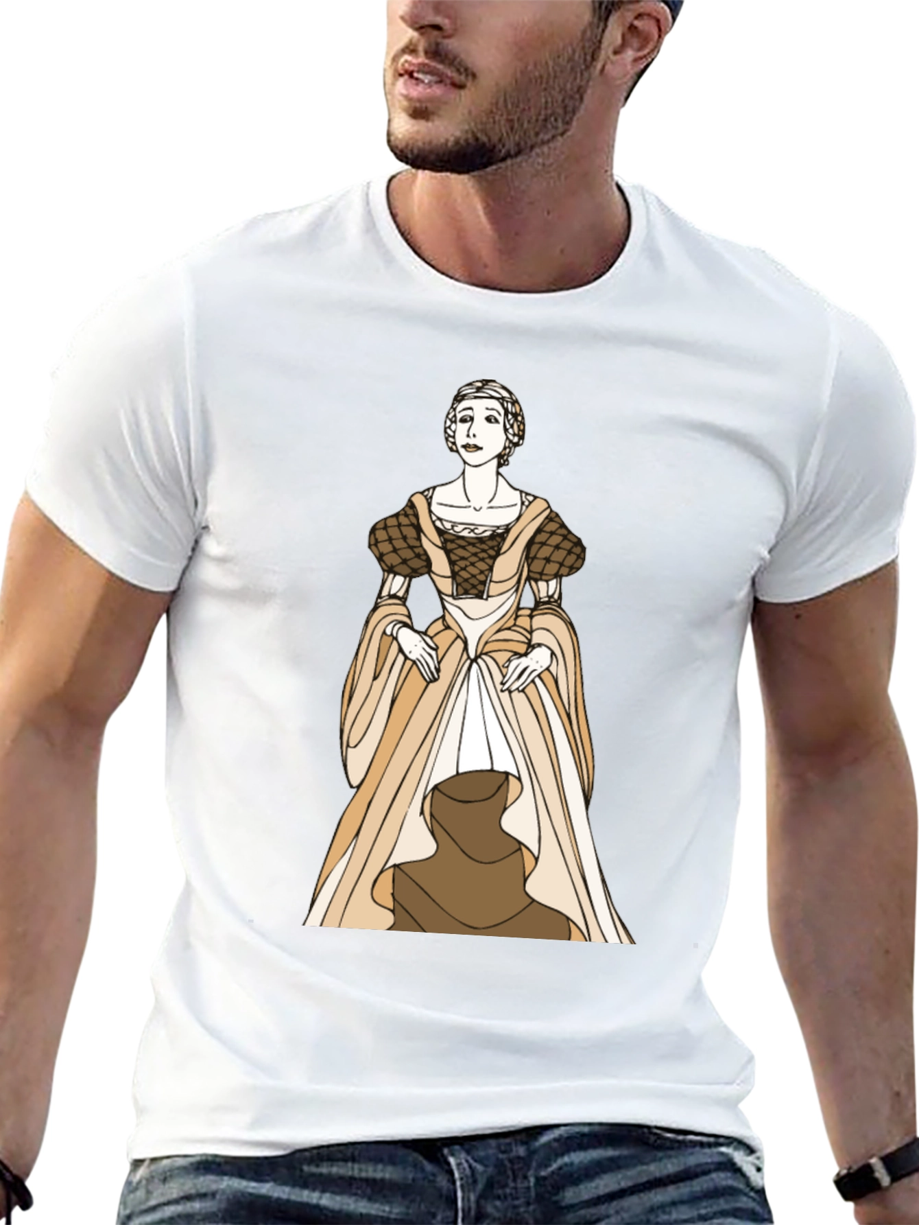Renaissance Woman Graphic Tee - Black