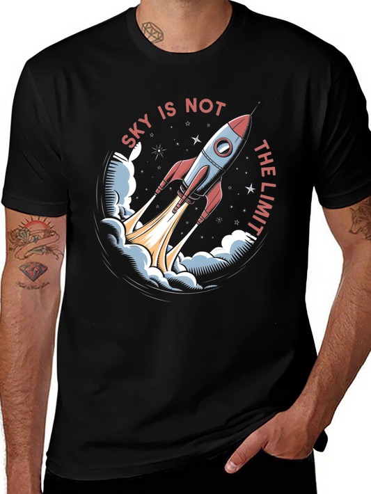 Sky Is Not The Limit Rocket T-Shirt