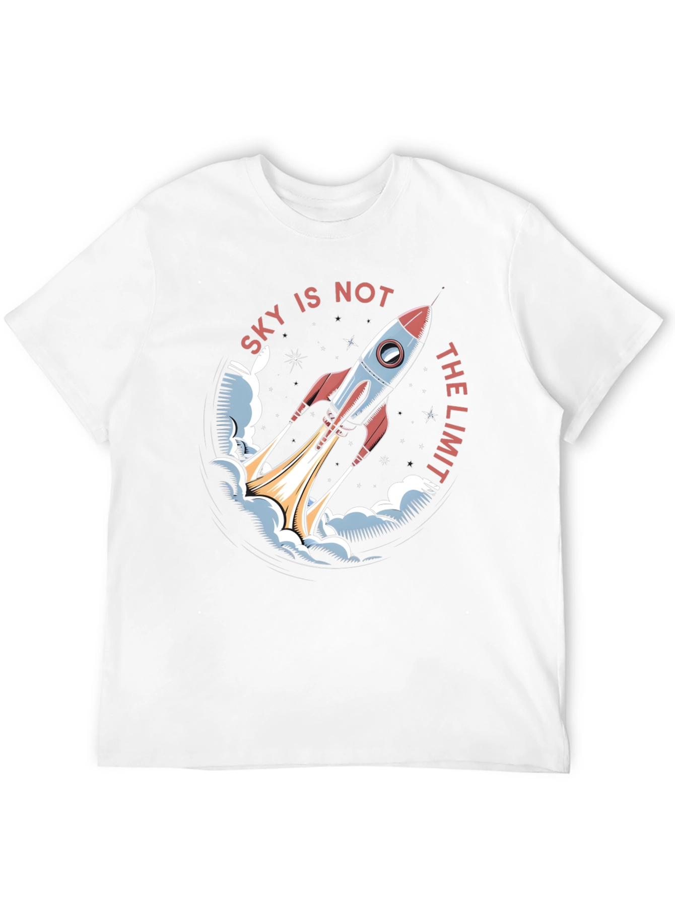 Sky Is Not The Limit Rocket T-Shirt