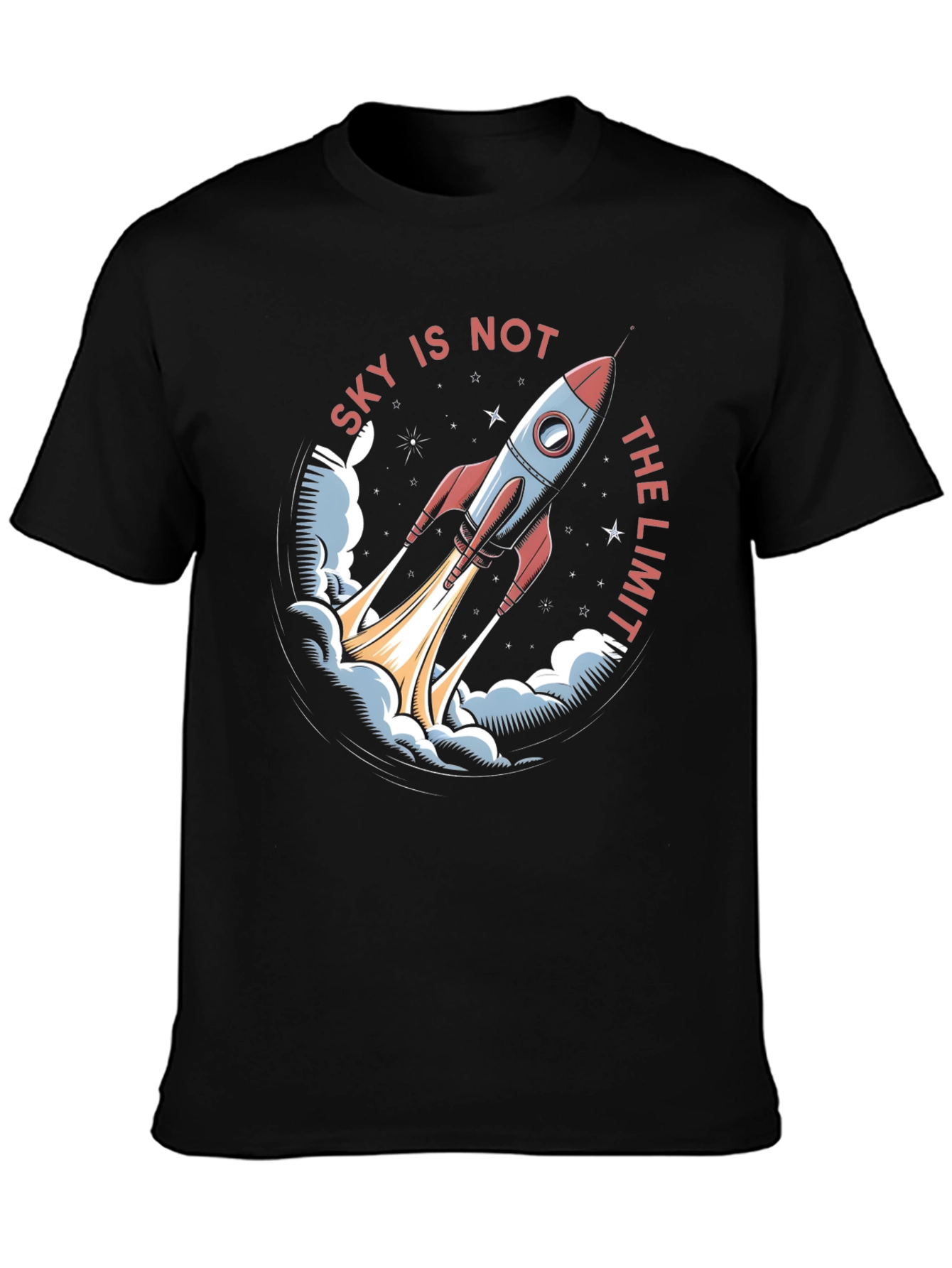 Sky Is Not The Limit Rocket T-Shirt