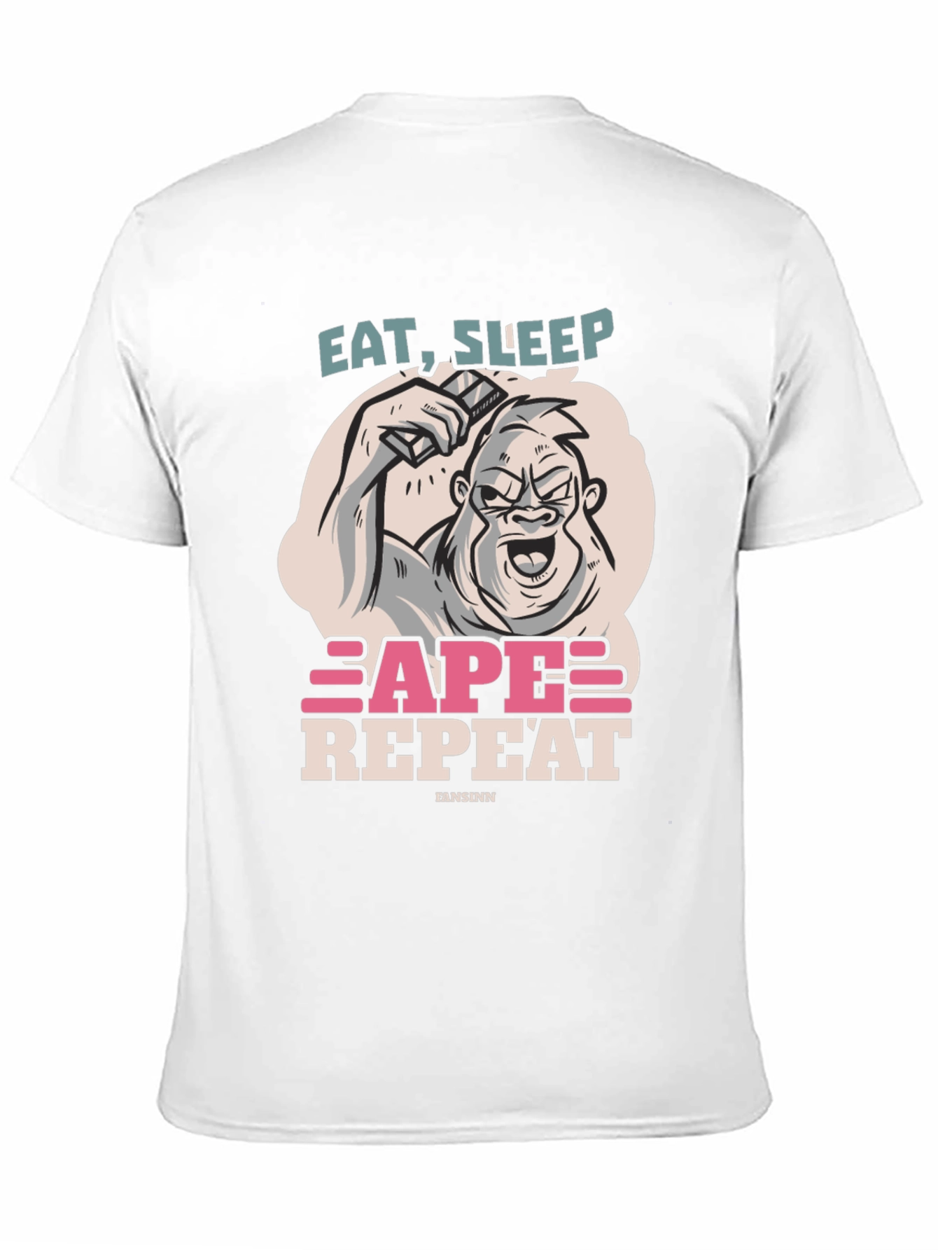 Eat Sleep Ape Repeat Graphic Tee