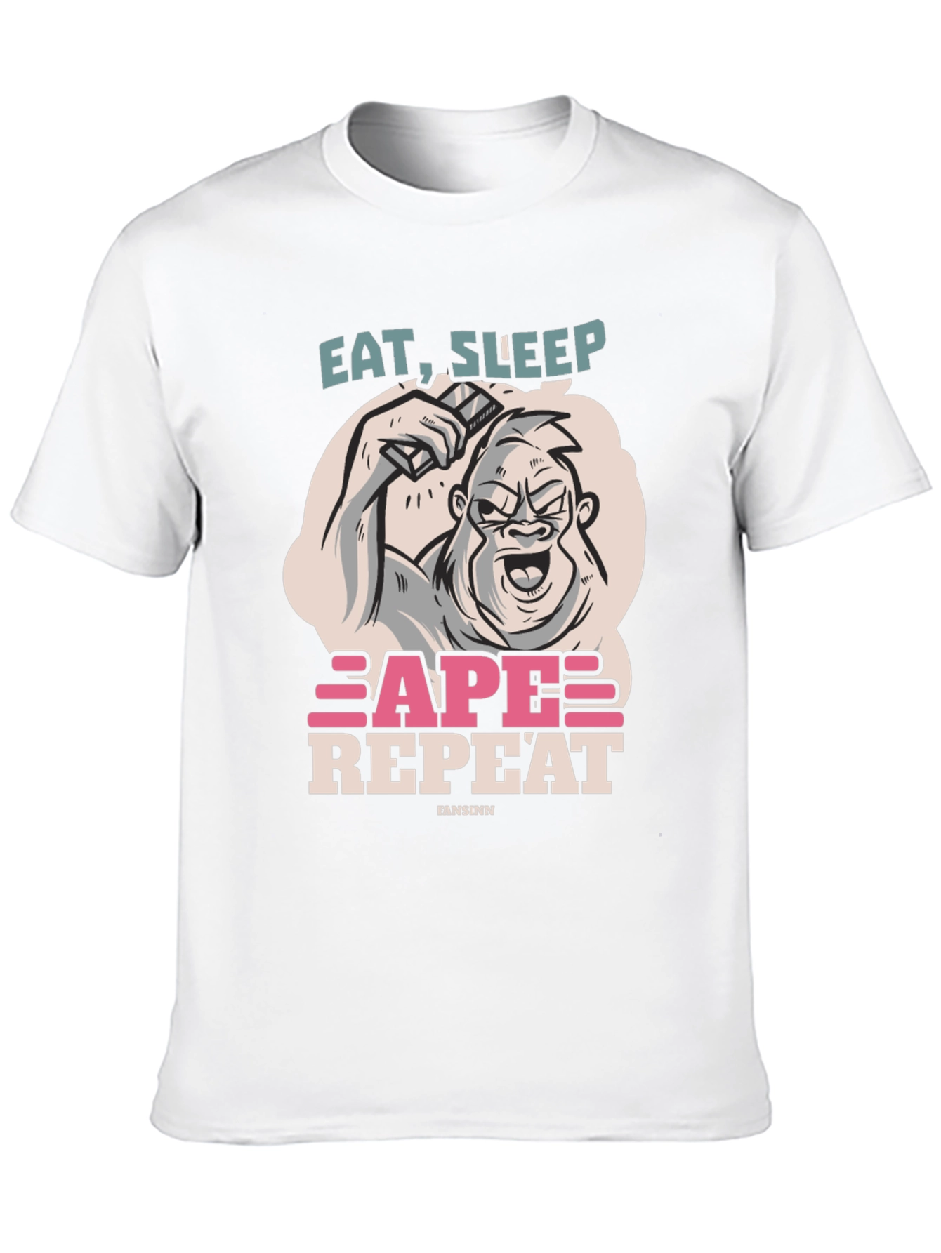 Eat Sleep Ape Repeat Graphic Tee