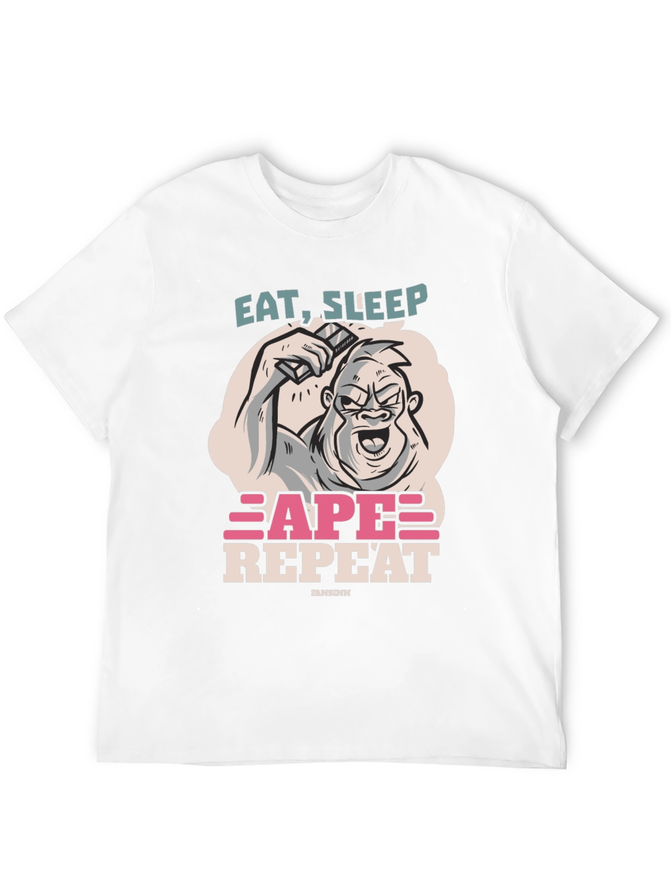 Eat Sleep Ape Repeat Graphic Tee