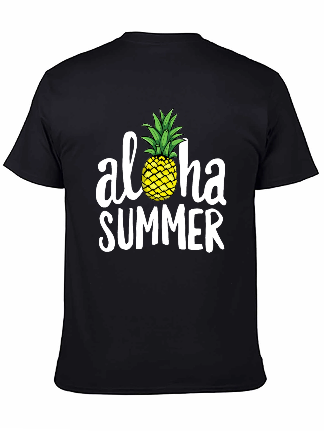 Aloha Summer Pineapple Graphic Tee