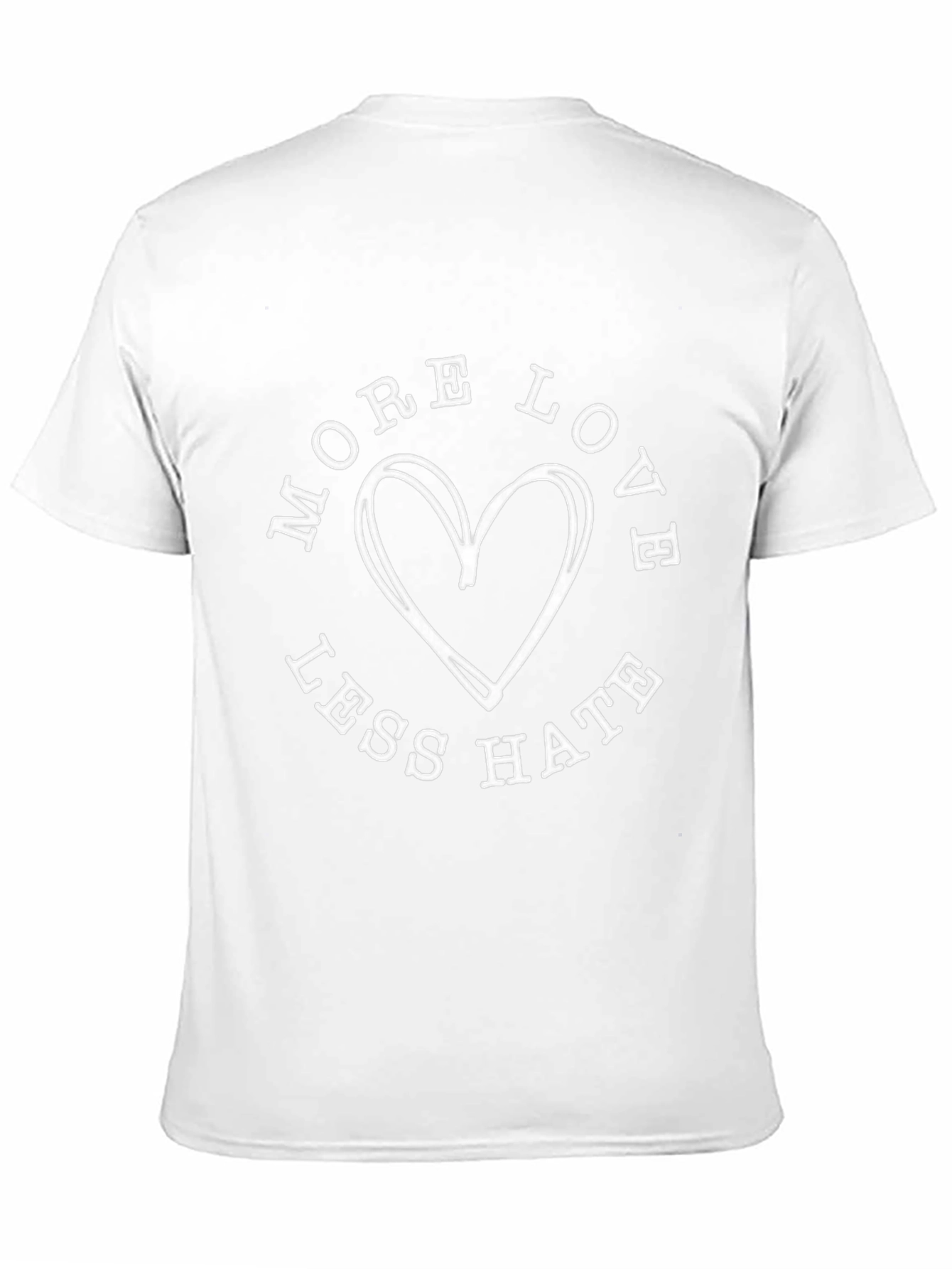 More Love Less Hate Graphic Tee